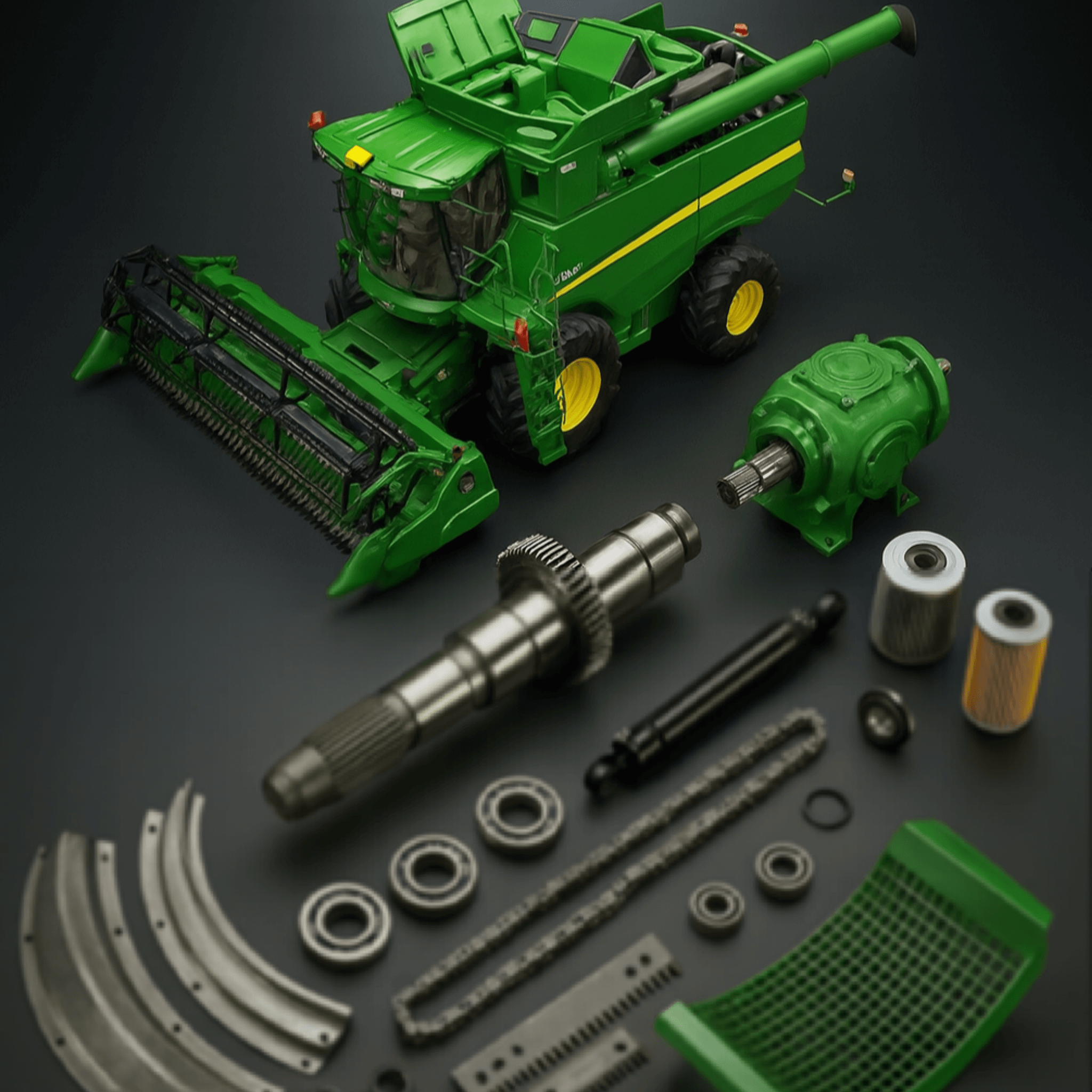 Запчастини до комбайнів John Deer